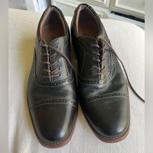 Gh Bass Banks captoe Oxford leather dress fashion shoe